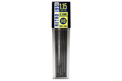 Retro51 Mechanical Pencil Lead, 1.15 mm, HB