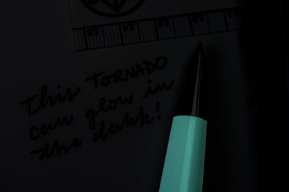 Tornado Rollerball Pen, Glow In The Dark White