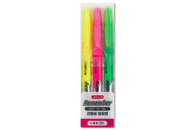 "Remember" Highlighters, Set of 3