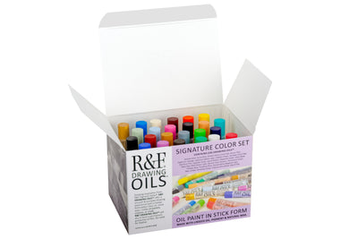 R&F Drawing Oils, Signature Set of 24