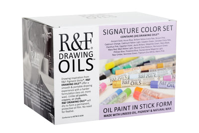 R&F Drawing Oils, Signature Set of 24