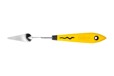Soft Grip Palette Knife, Yellow, #002
