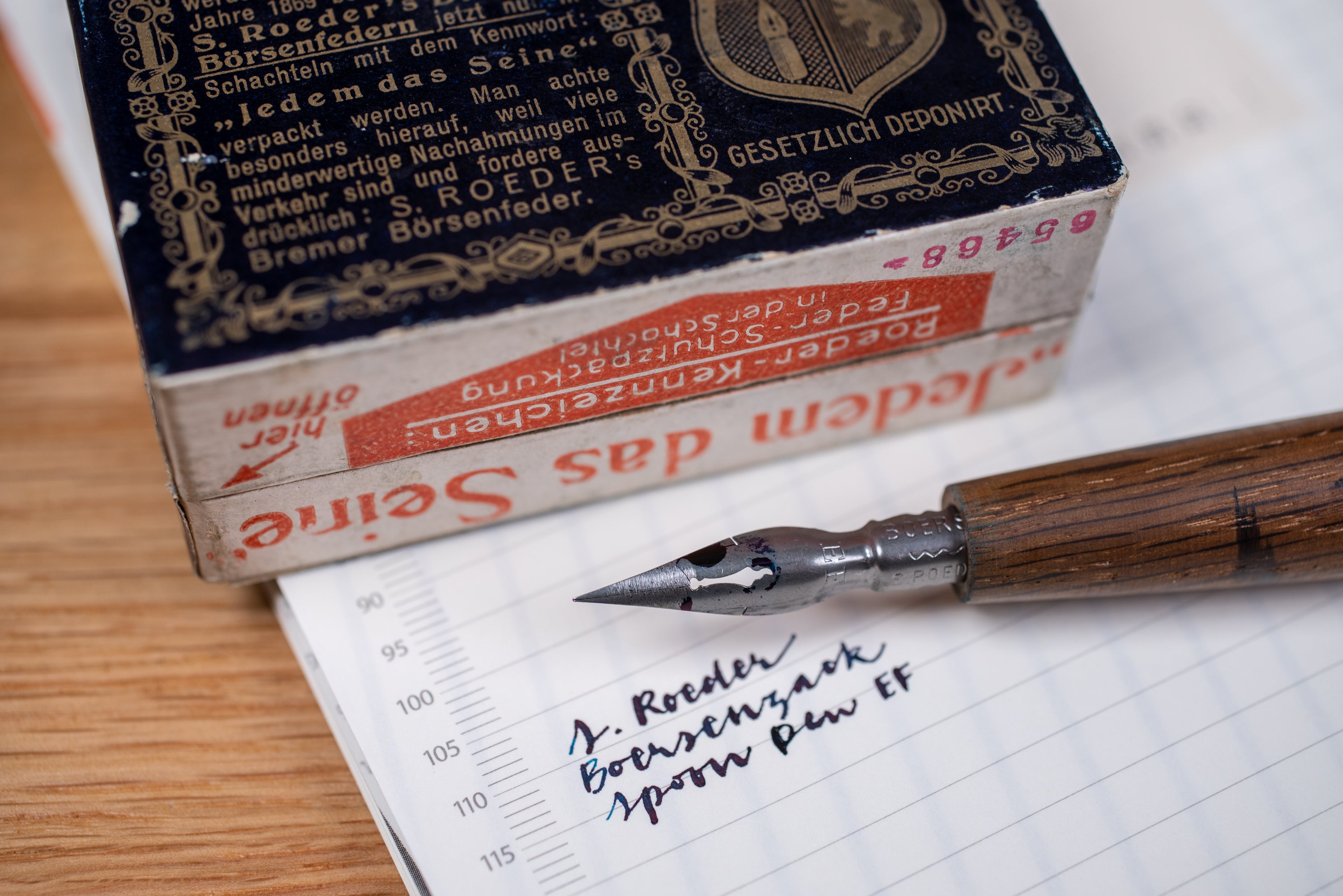 S. Roeder Boersenzack EF Pen Nib (Vintage)