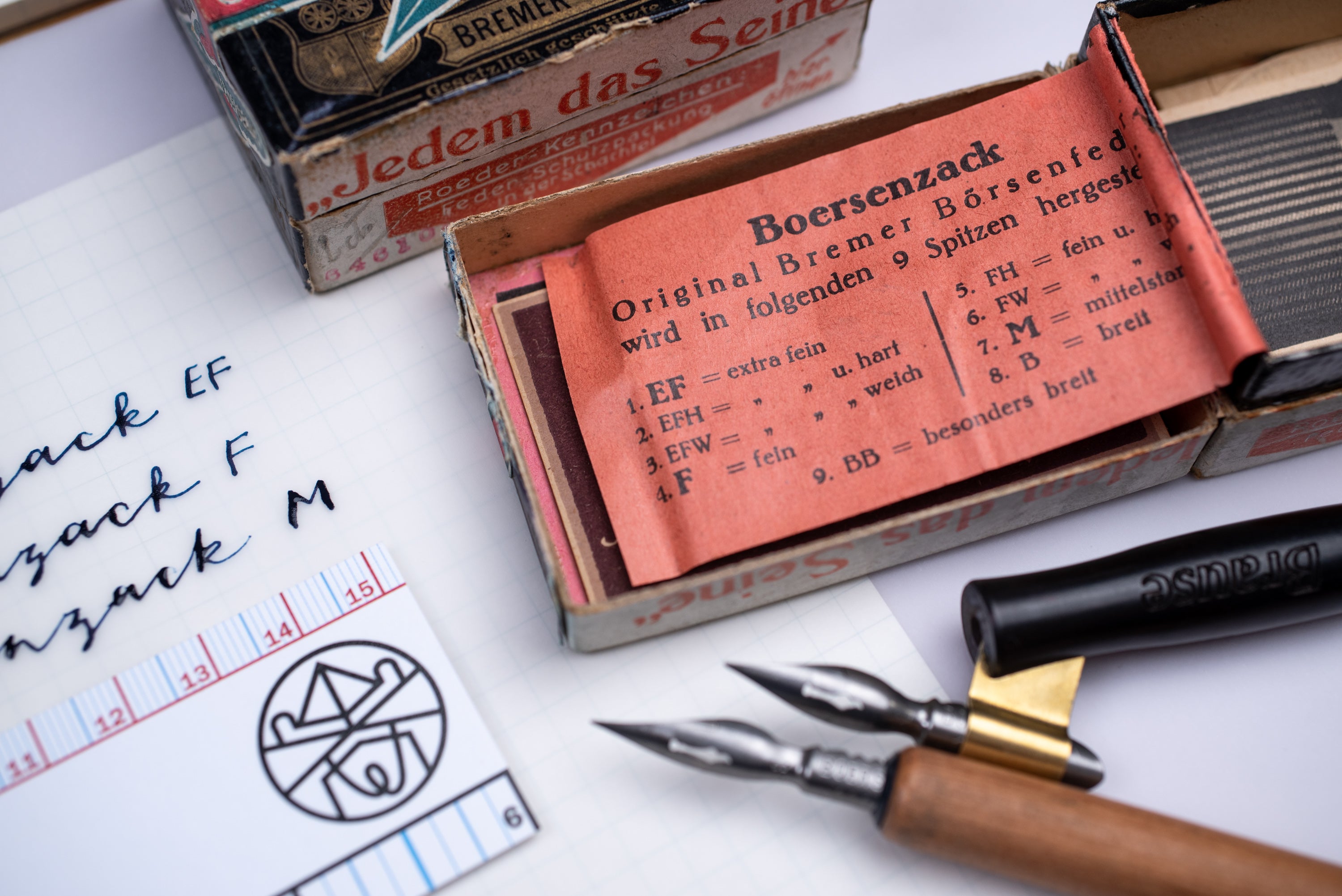 S. Roeder Boersenzack F Pen Nib (Vintage)