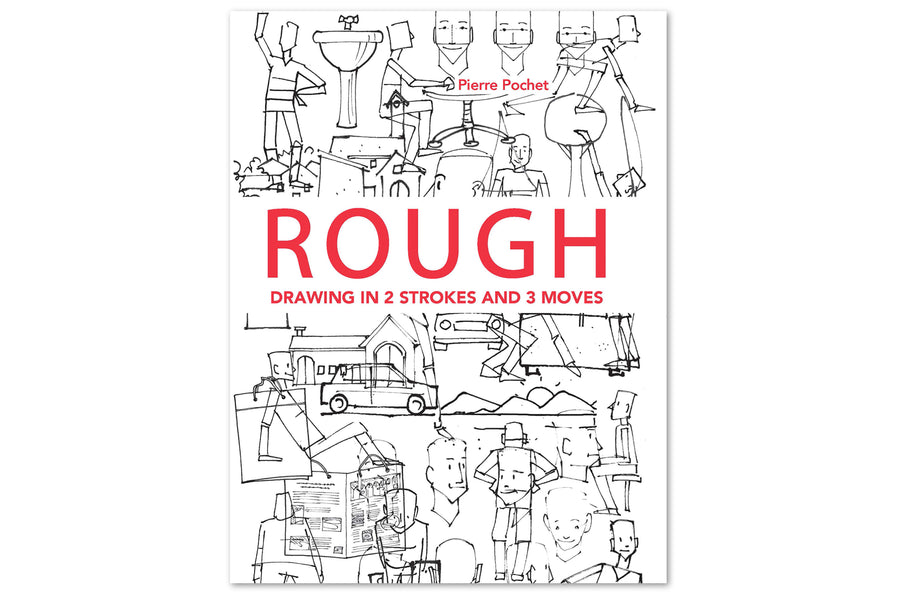 Rough: Drawing in 2 Strokes and 3 Moves