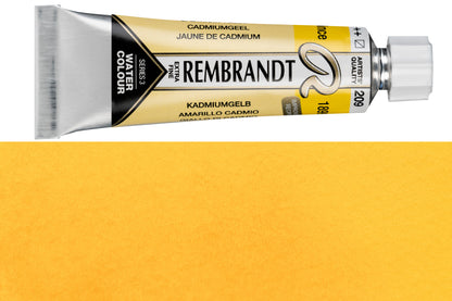 Rembrandt Watercolor, 10 mL, #209 Cadmium Yellow