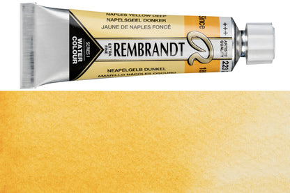 Rembrandt Watercolor, 10 mL, #223 Naples Yellow Deep