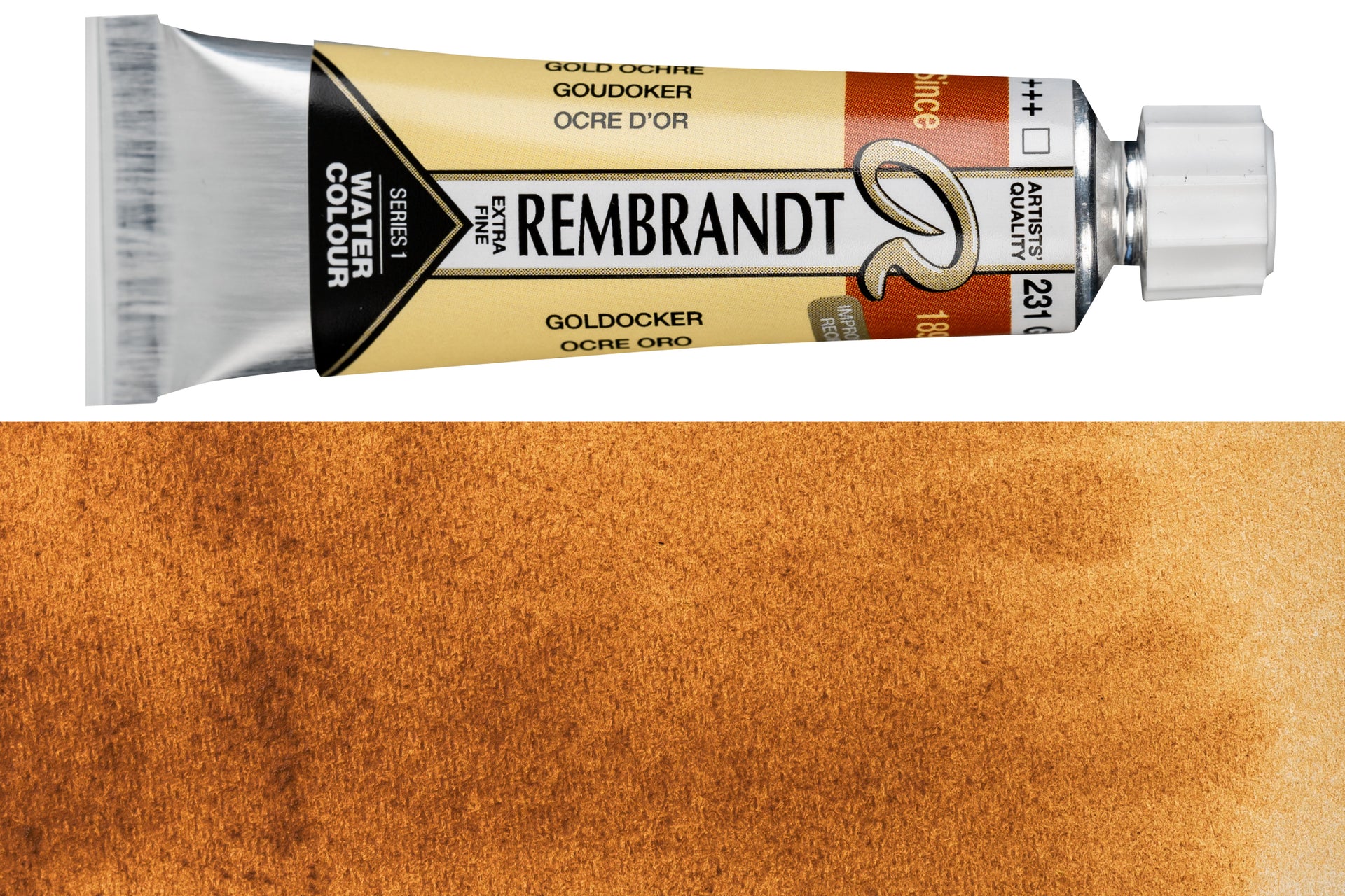 Rembrandt Pastell 231.3 – Pastello Tenero Colore Goldocker (ocra Oro)