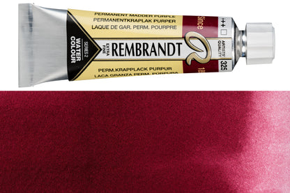 Rembrandt Watercolor, 10 mL, #325 Permanent Madder Purple
