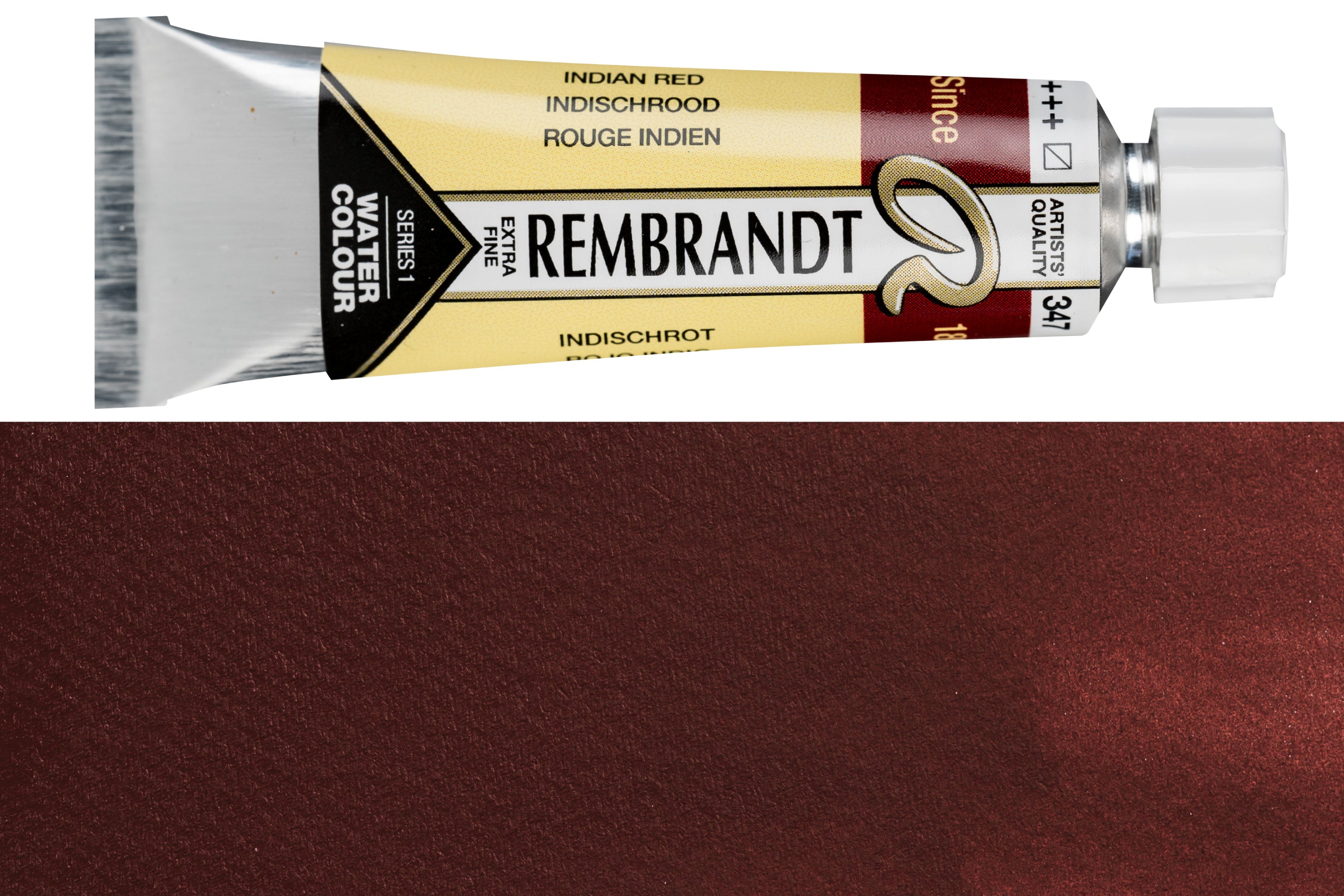 Rembrandt Watercolor, 10 mL, #347 Indian Red