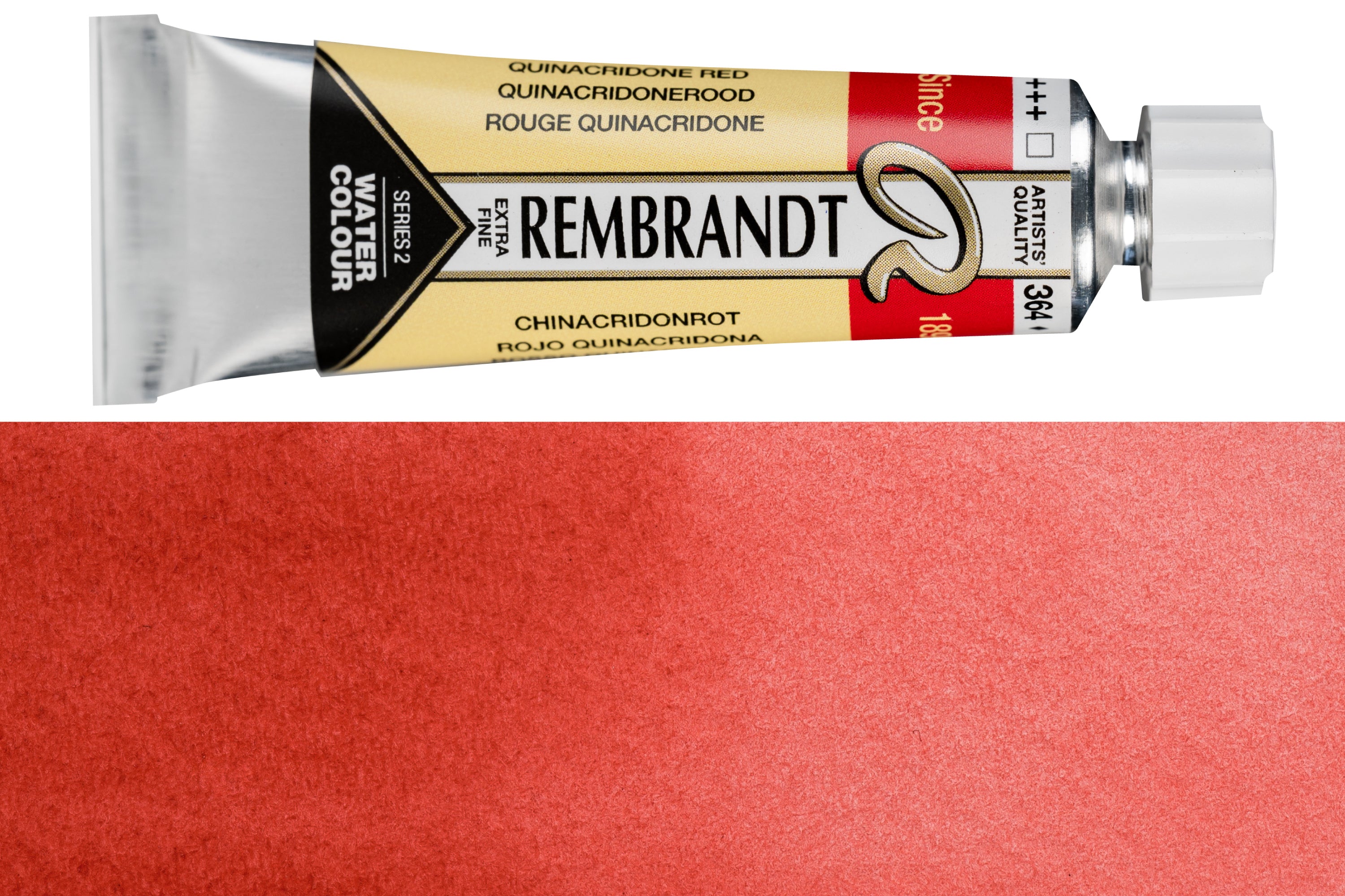 Rembrandt Watercolor, 10 mL, #364 Quinacridone Red