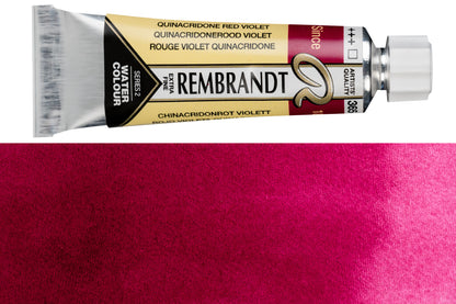 Rembrandt Watercolor, 10 mL, #365 Quinacridone Red Violet