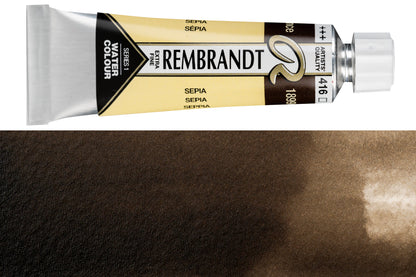 Rembrandt Watercolor, 10 mL, #416 Sepia