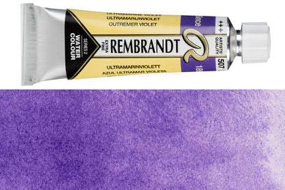 Rembrandt Watercolor, 10 mL, #507 Ultramarine Violet