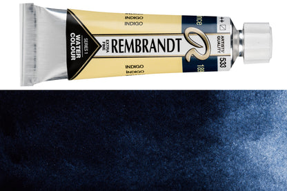 Rembrandt Watercolor, 10 mL, #533 Indigo