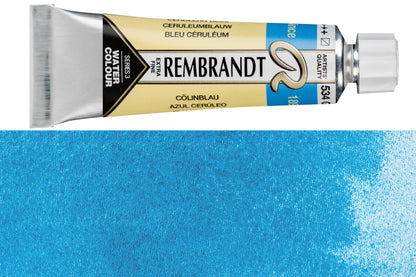 Rembrandt Watercolor, 10 mL, #534 Cerulean Blue (Cobalt)