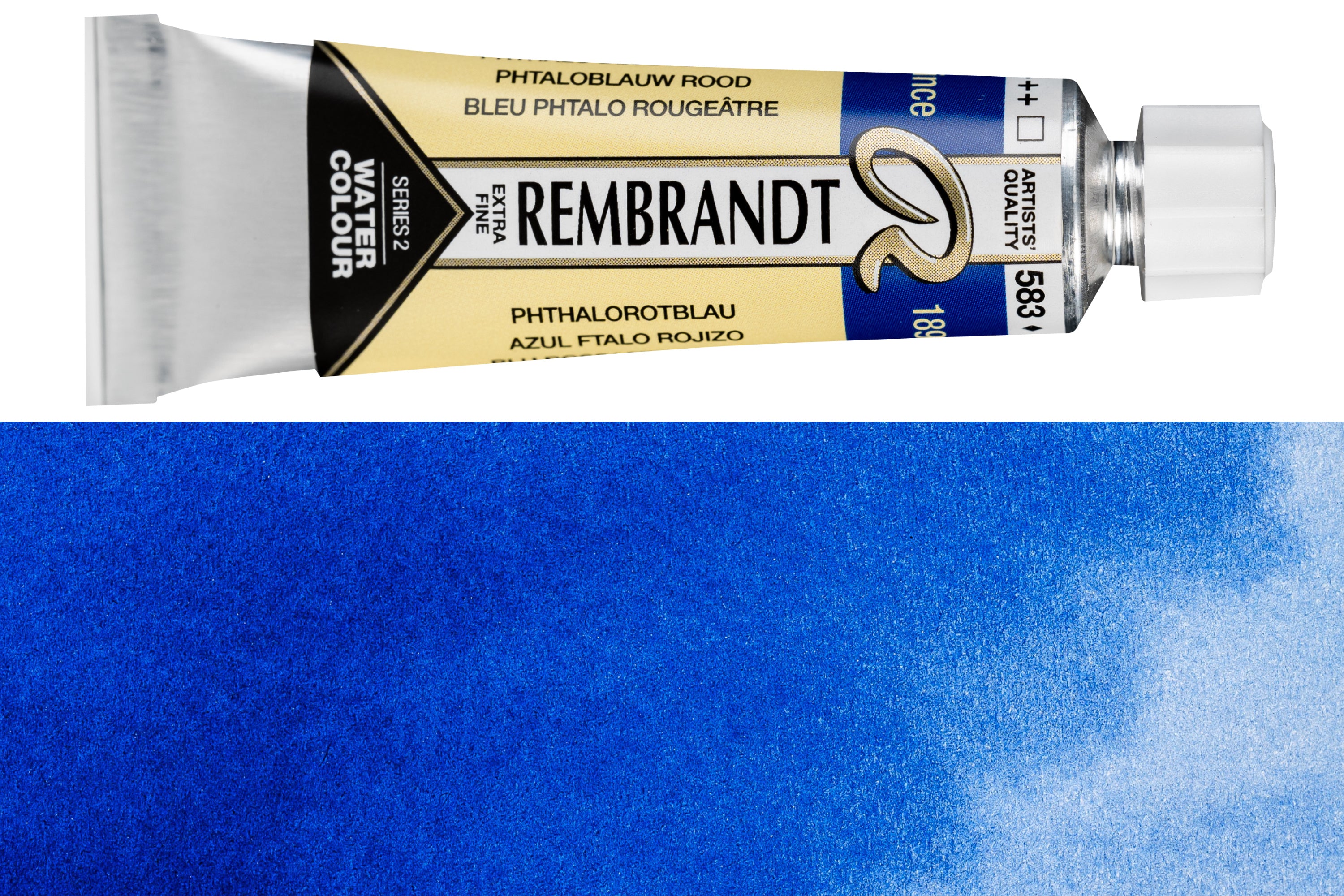 Rembrandt Watercolor, 10 mL, #583 Phthalo Blue Reddish