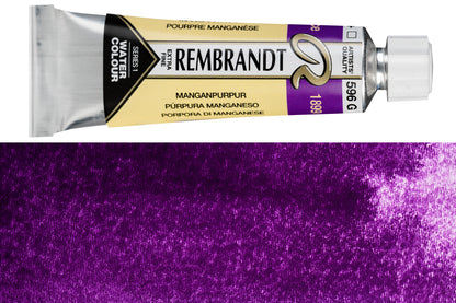 Rembrandt Watercolor, 10 mL, #596 Manganese Violet