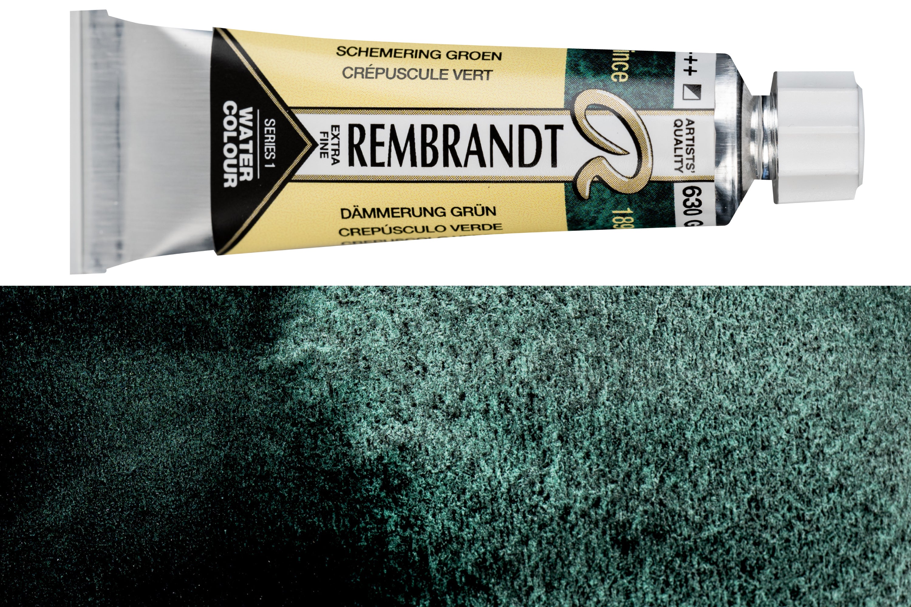 Rembrandt Watercolor, 10 mL, #630 Dusk Green
