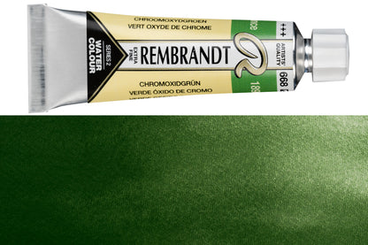 Rembrandt Watercolor, 10 mL, #668 Chromium Oxide Green