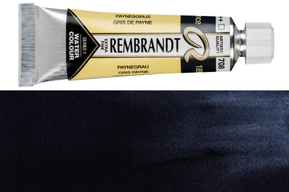 Rembrandt Watercolor, 10 mL, #708 Payne's Grey