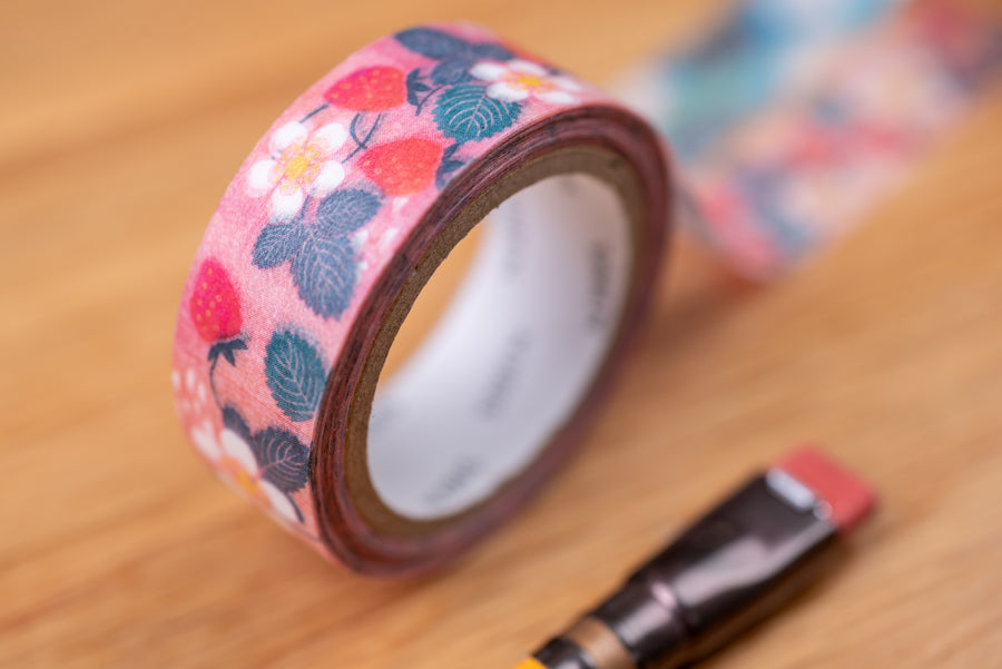 Wild Strawberry Washi Tape