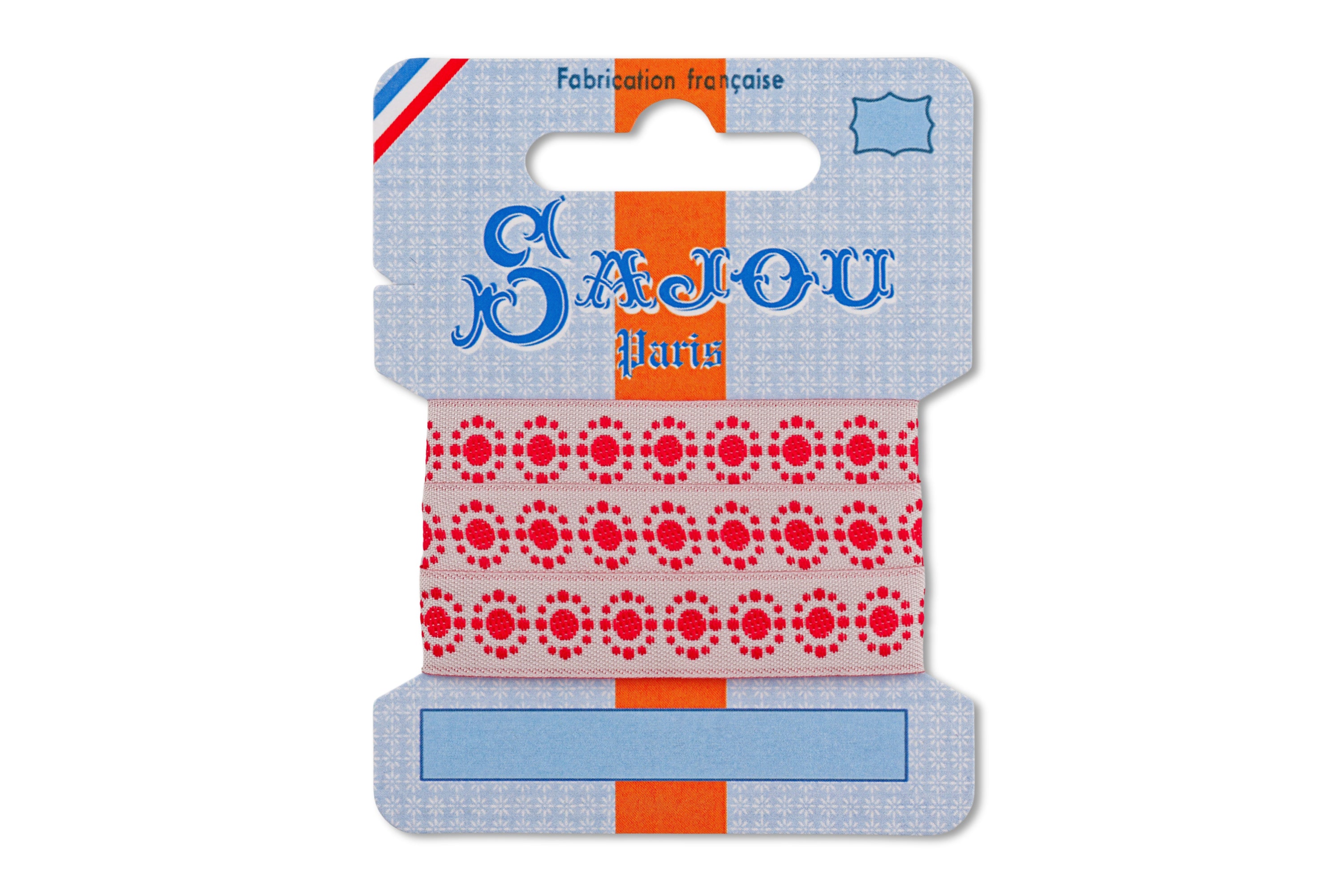 Saint-Étienne Woven Ribbon, Red Ball