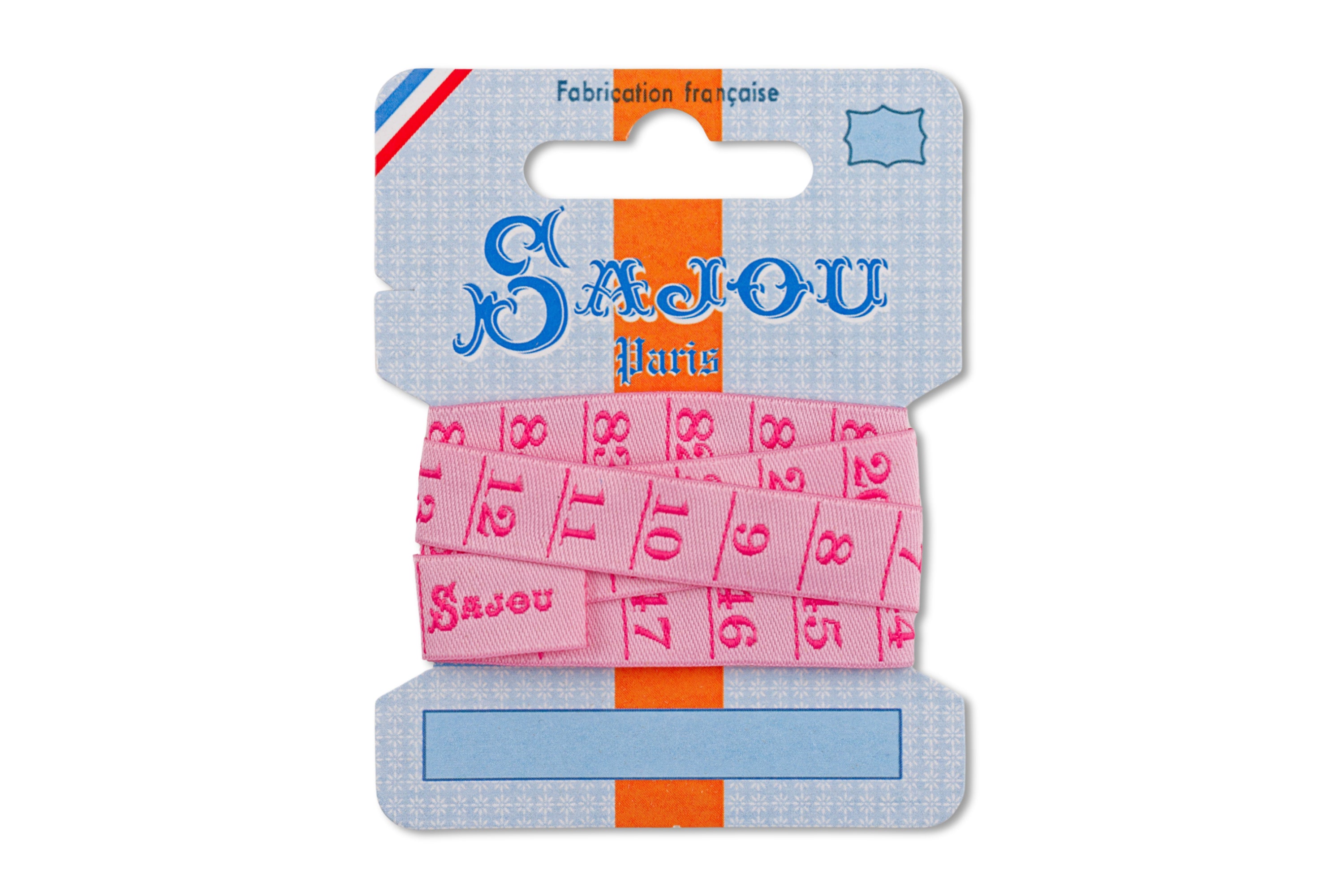 Saint-Étienne Woven Ribbon, Pink Ruler
