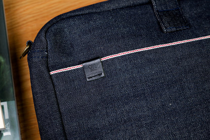 Selvage Denim Briefcase