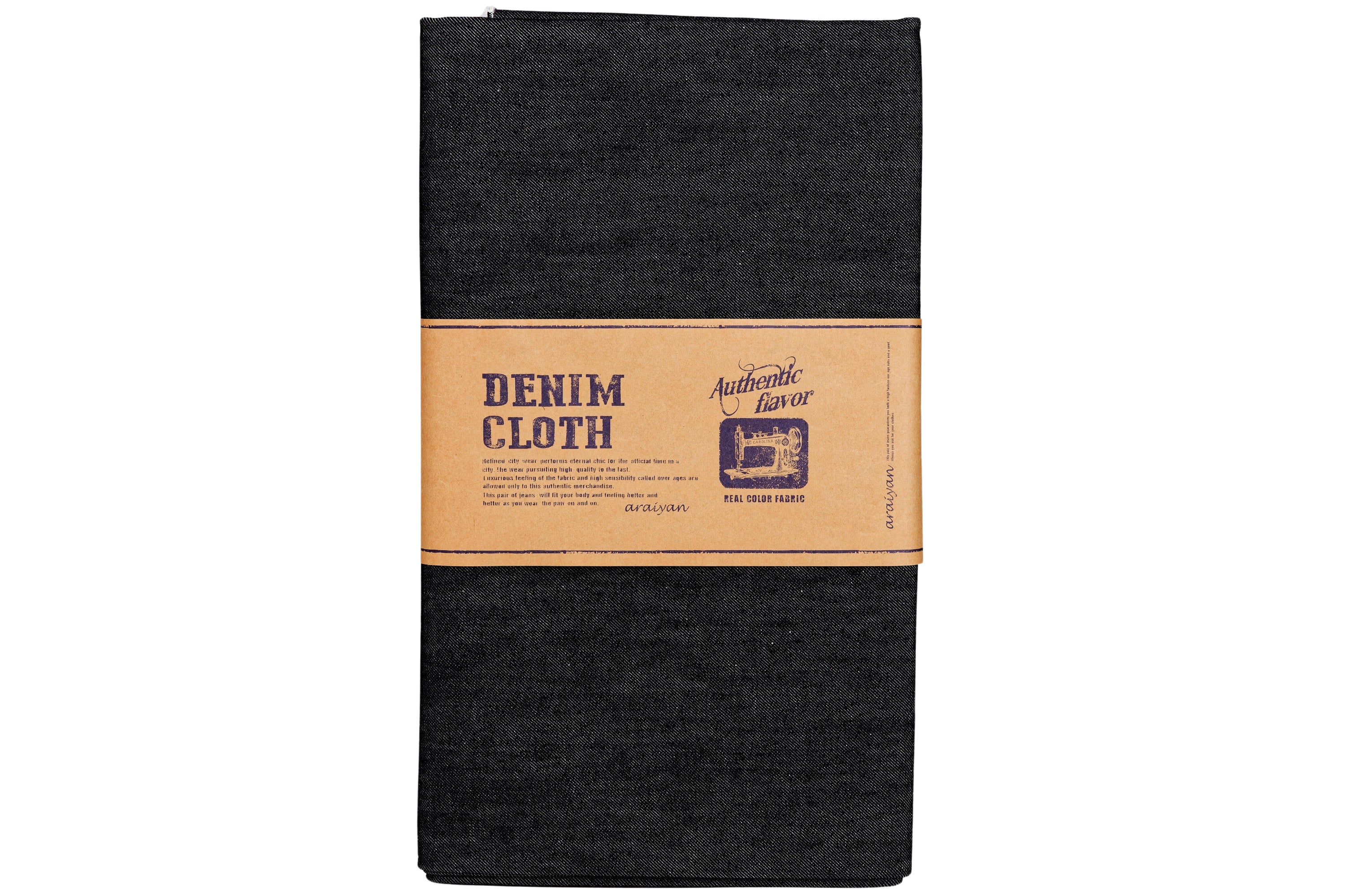 Pre-Cut Japanese Denim, Random Wash