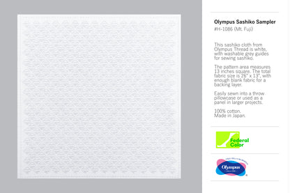 Olympus Sashiko Sampler, Mt. Fuji