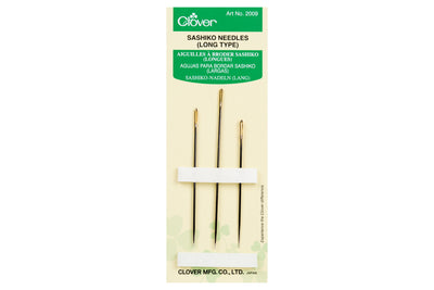 Long Sashiko Needles, Set of 3