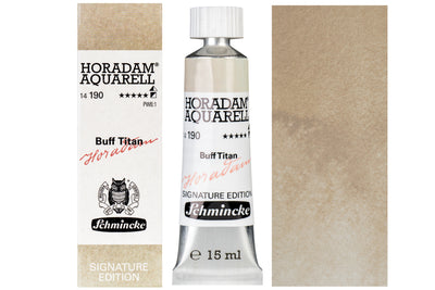 Schmincke Horadam Watercolors, Buff Titanium (Signature Edition)