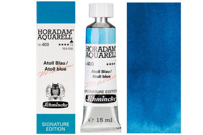 Schmincke Horadam Watercolors, Atoll Blue (Signature Edition)