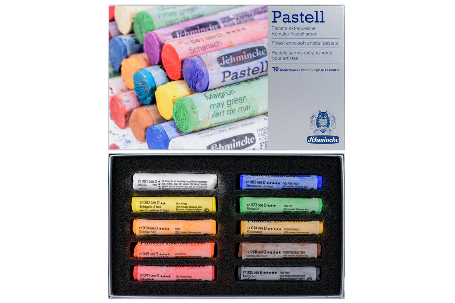 Schmincke Soft Pastels, Set of 10