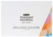 Horadam Watercolor Dot Card, 24 Exclusive Colors