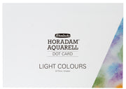 Horadam Watercolor Dot Card, 24 Light Colors