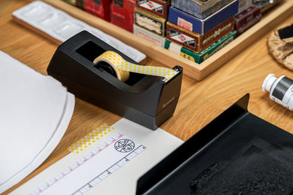 mt Washi Tape, 15 mm, Yellow Dots