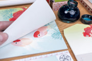 Midori Seasonal Letter Set, Summer 2023, Koi