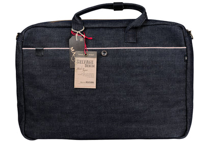 Selvage Denim Briefcase