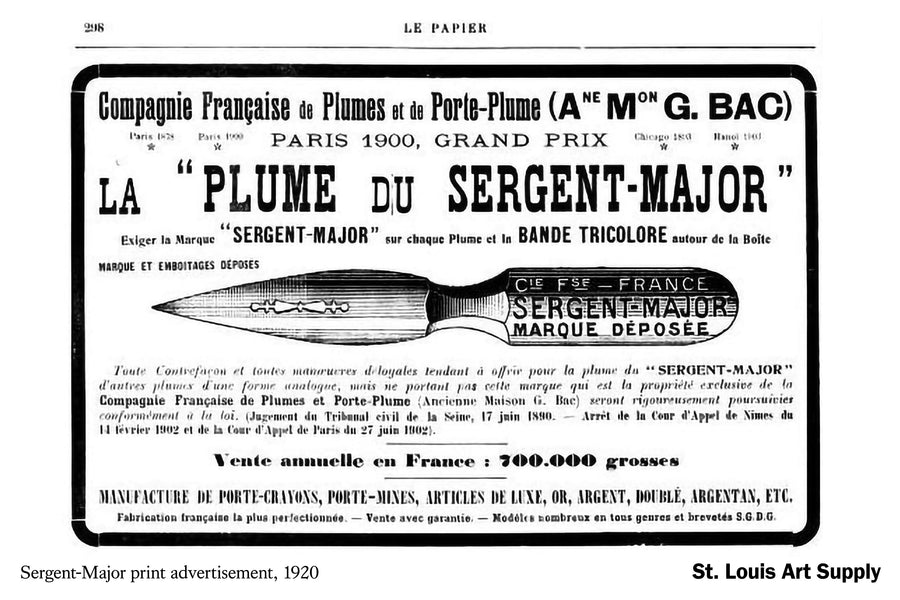 Compagnie Française Sergent Major #500 Pen Nib (Vintage)