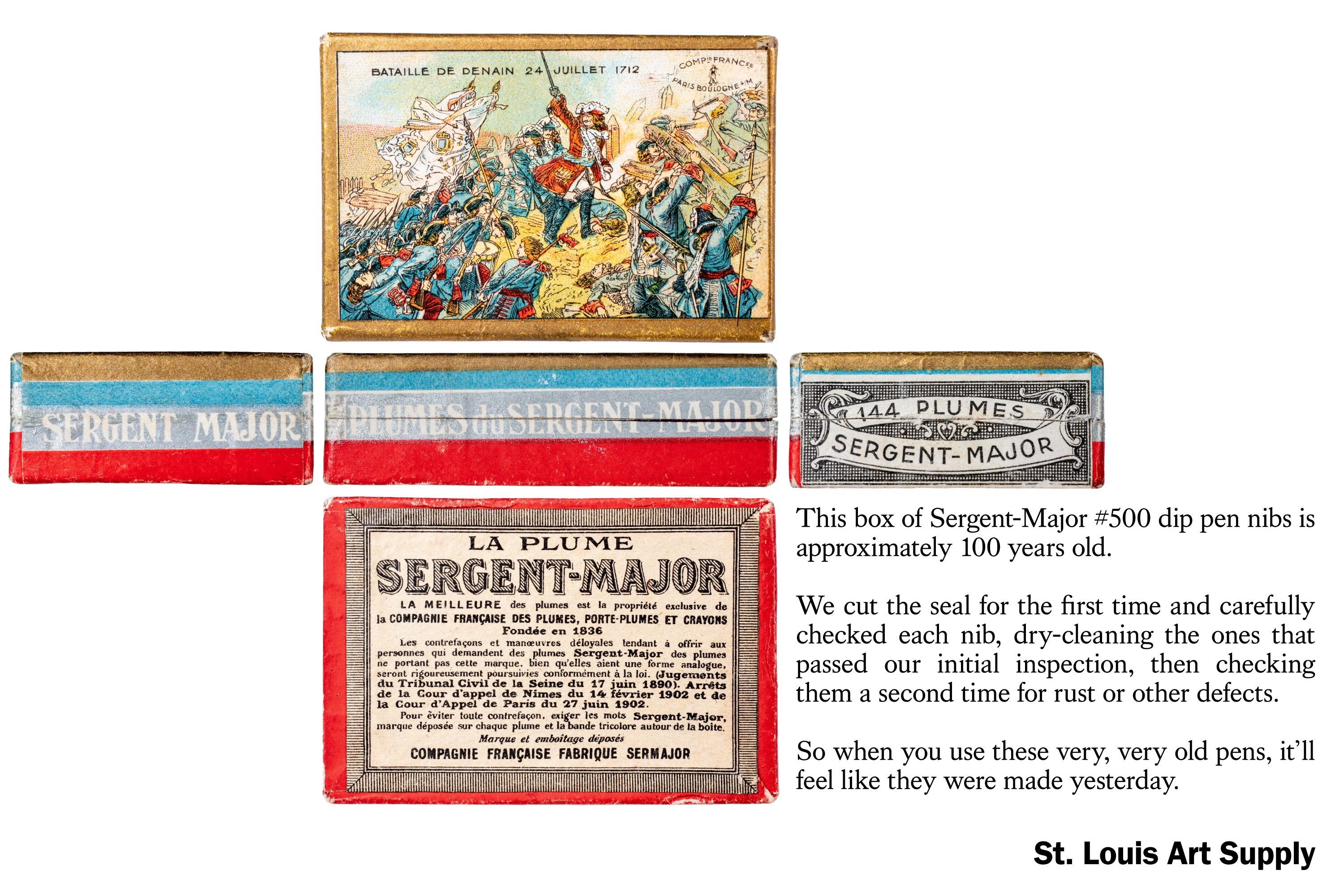 Compagnie Française Sergent Major #500 Pen Nib (Vintage)