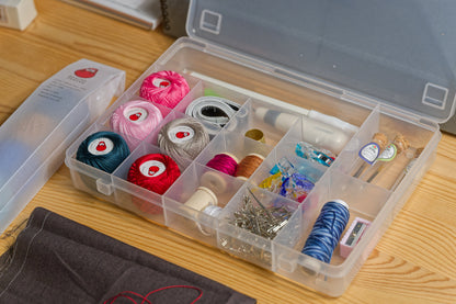 15-Compartment Storage Box