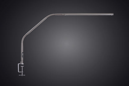 Slimline 4 Table Lamp, Brushed Steel