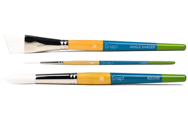 Princeton Snap short-handled acrylic brushes – St. Louis Art Supply
