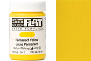 Golden SoFlat Matte Acrylics, Permanent Yellow