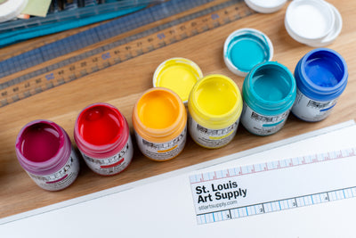 Golden SoFlat Matte Acrylics, Modern Mixing Set