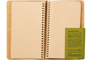 Spiral Ring Notebook, DW Kraft Paper