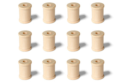 Empty Wood Spools