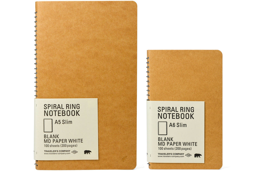 Spiral Ring Notebook, MD Paper White